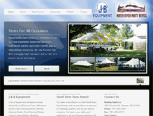 Tablet Screenshot of jbnorthriver.com